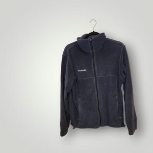 Columbia Navy Blue Fleece Jacket Mens' small